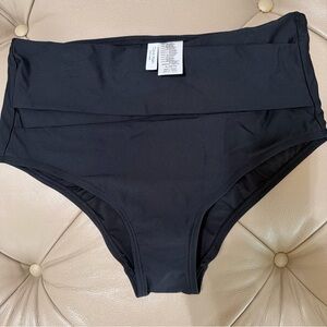 Calvin Klein Solid Black Swimwear Bottoms